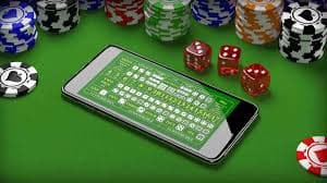 Aplikasi mobile togel line menampilkan permainan Capsa Susun dalam mode potret dan lanskap